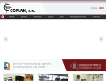 Tablet Screenshot of coplan.com.ve