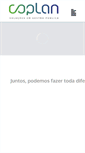 Mobile Screenshot of coplan.srv.br